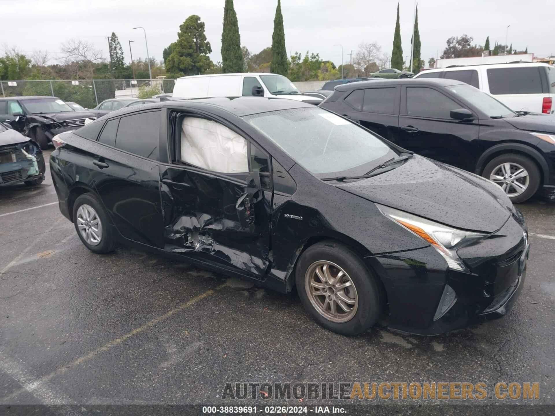 JTDKBRFU0G3008125 TOYOTA PRIUS 2016