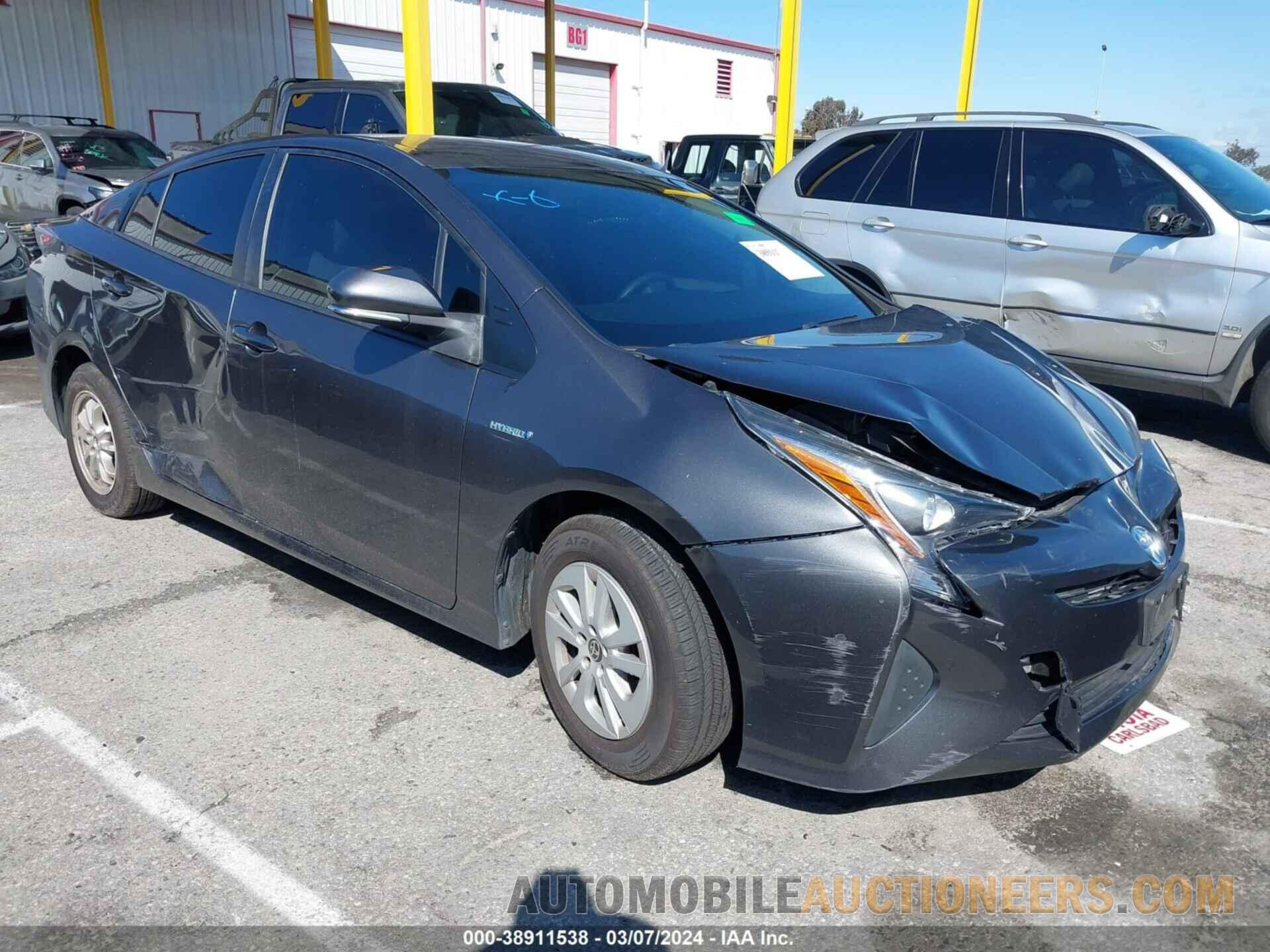 JTDKBRFU0G3509287 TOYOTA PRIUS 2016