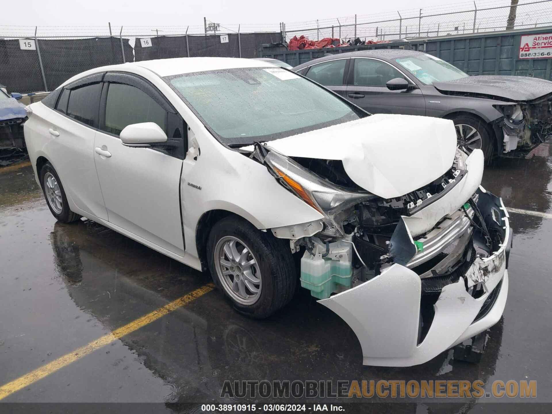 JTDKBRFU0H3039103 TOYOTA PRIUS 2017