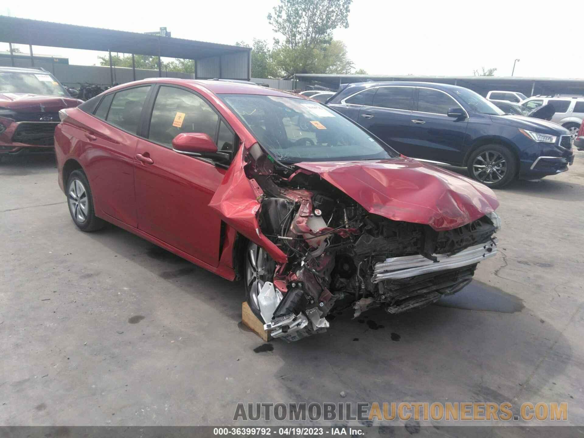 JTDKBRFU0H3054054 TOYOTA PRIUS 2017