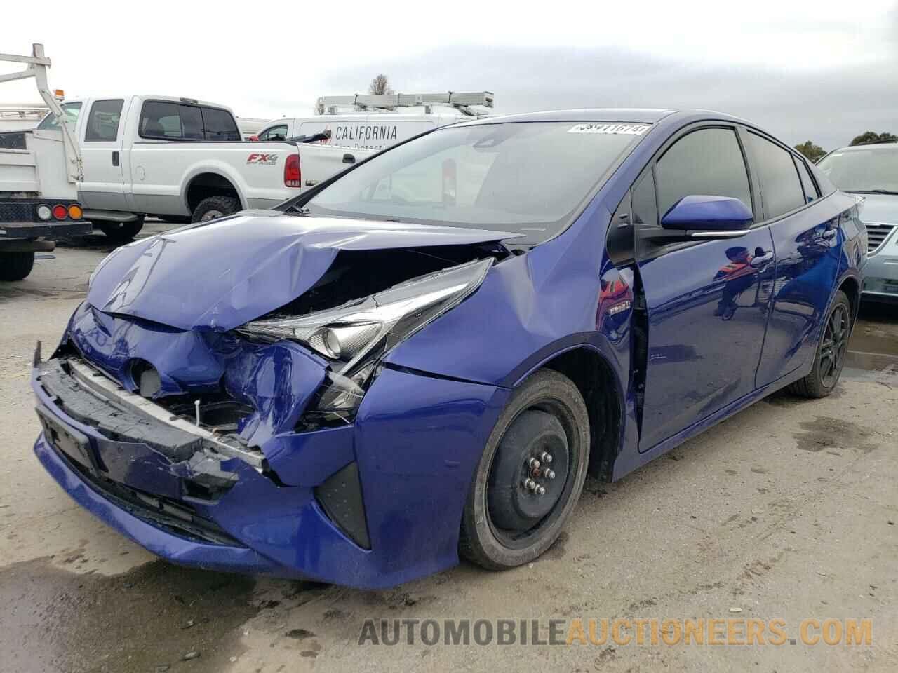 JTDKBRFU0J3075329 TOYOTA PRIUS 2018