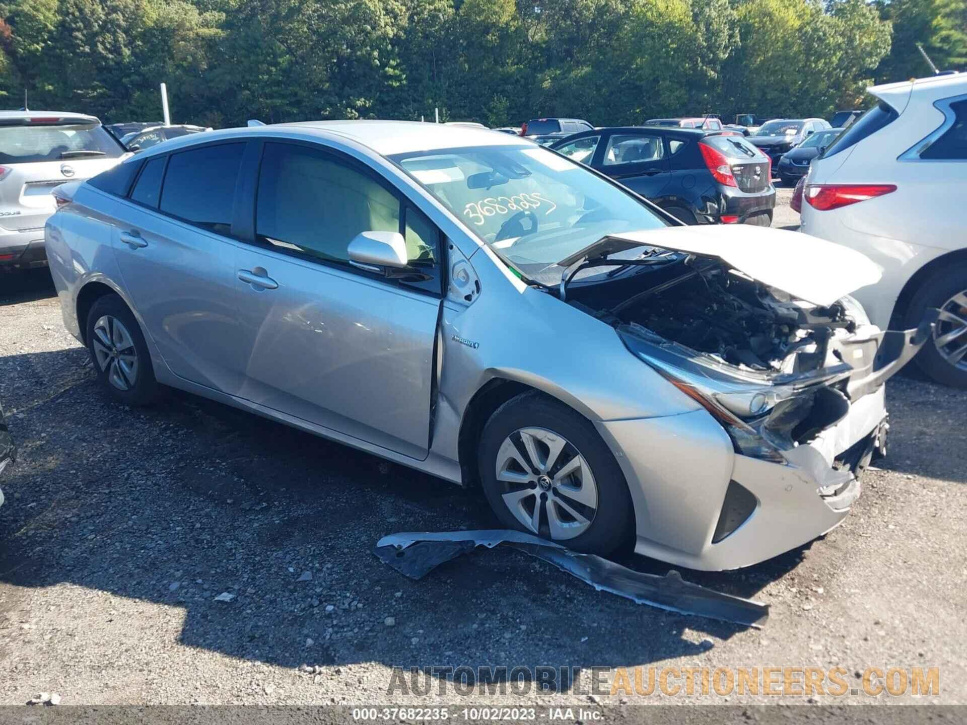 JTDKBRFU0J3076075 TOYOTA PRIUS 2018