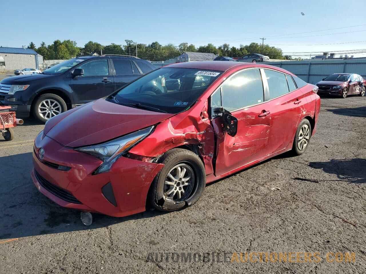 JTDKBRFU0J3592890 TOYOTA PRIUS 2018