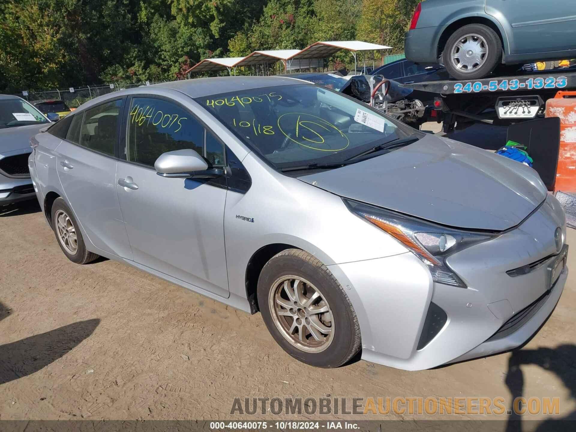 JTDKBRFU0J3604407 TOYOTA PRIUS 2018