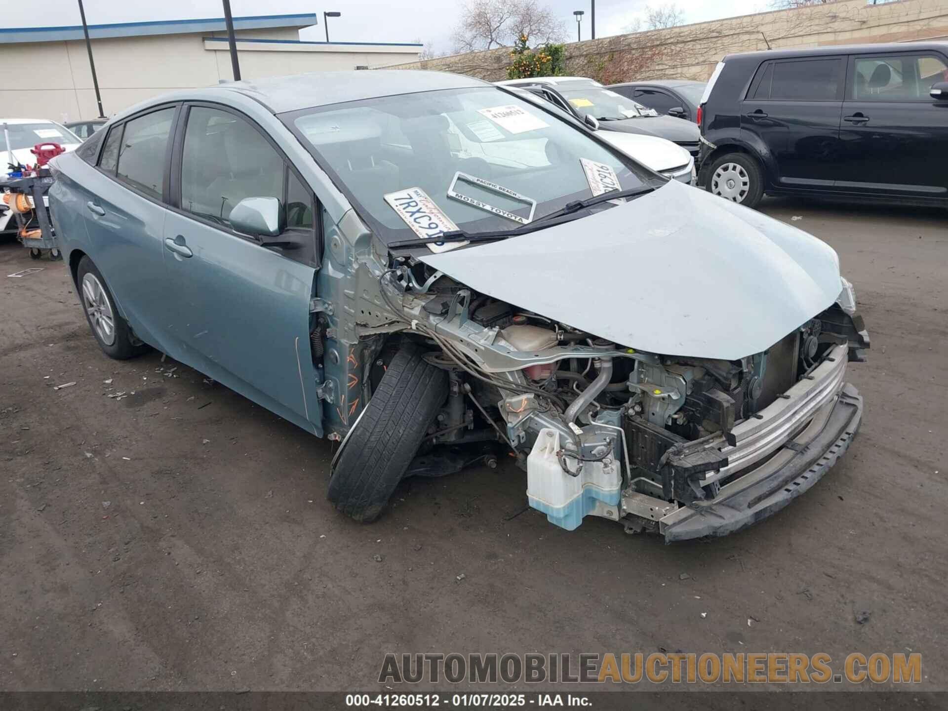 JTDKBRFU1G3516958 TOYOTA PRIUS 2016