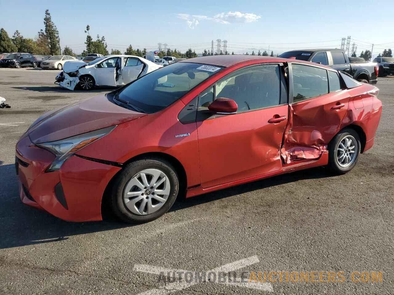 JTDKBRFU1H3543661 TOYOTA PRIUS 2017