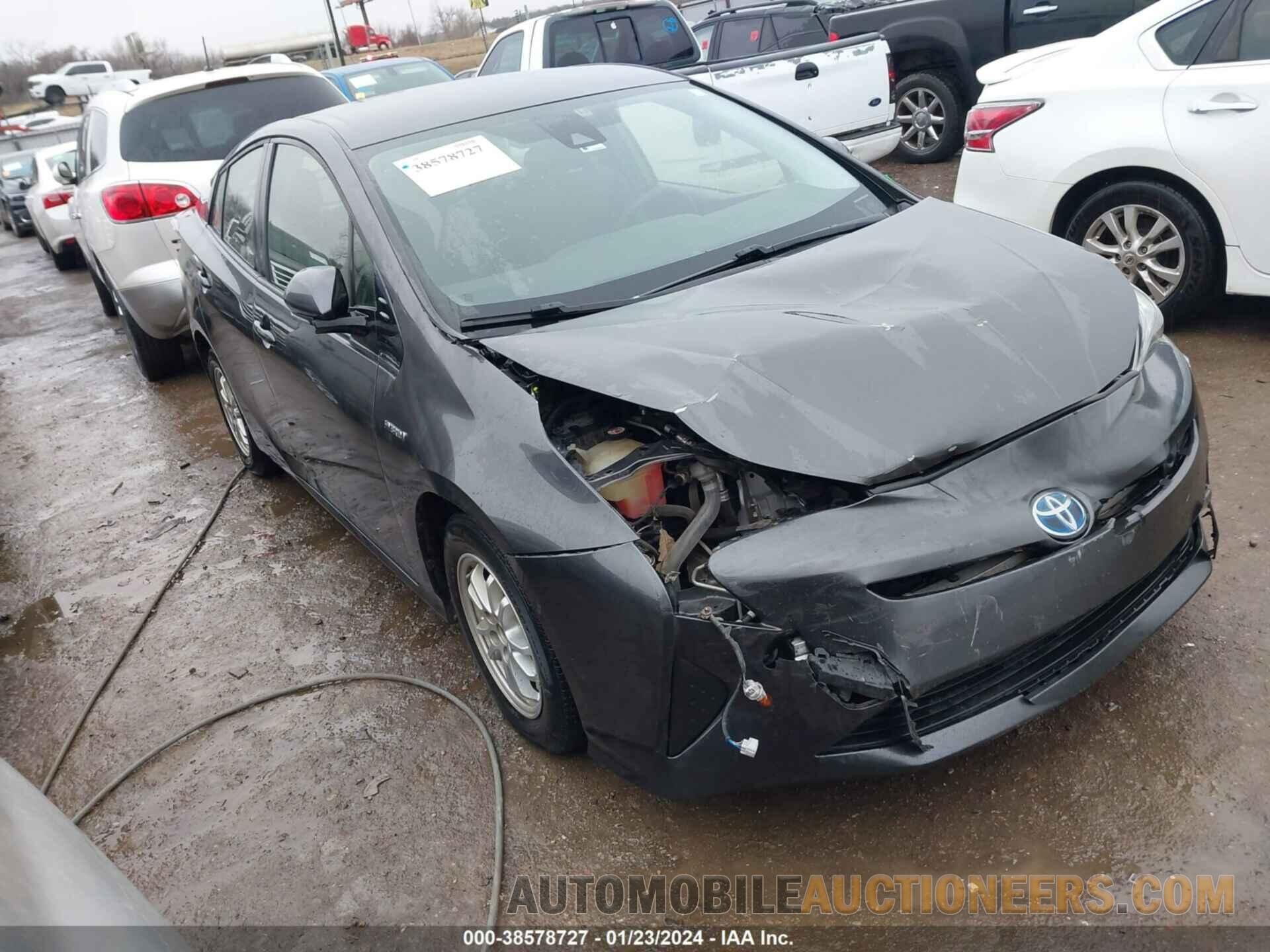 JTDKBRFU1H3559598 TOYOTA PRIUS 2017