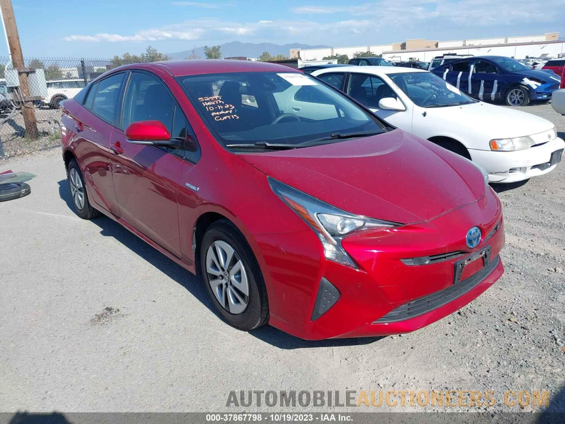 JTDKBRFU1J3058118 TOYOTA PRIUS 2018