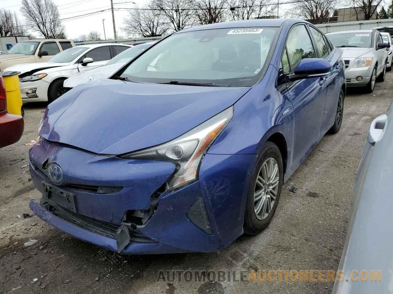 JTDKBRFU1J3074030 TOYOTA PRIUS 2018