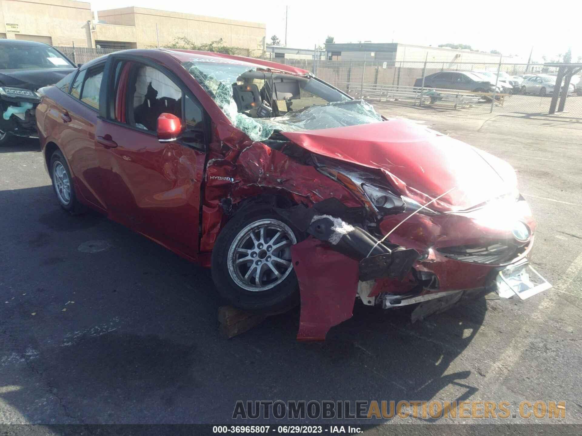 JTDKBRFU1J3597600 TOYOTA PRIUS 2018