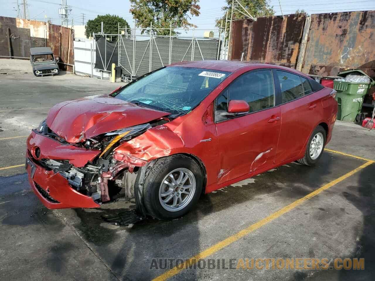 JTDKBRFU2G3512997 TOYOTA PRIUS 2016