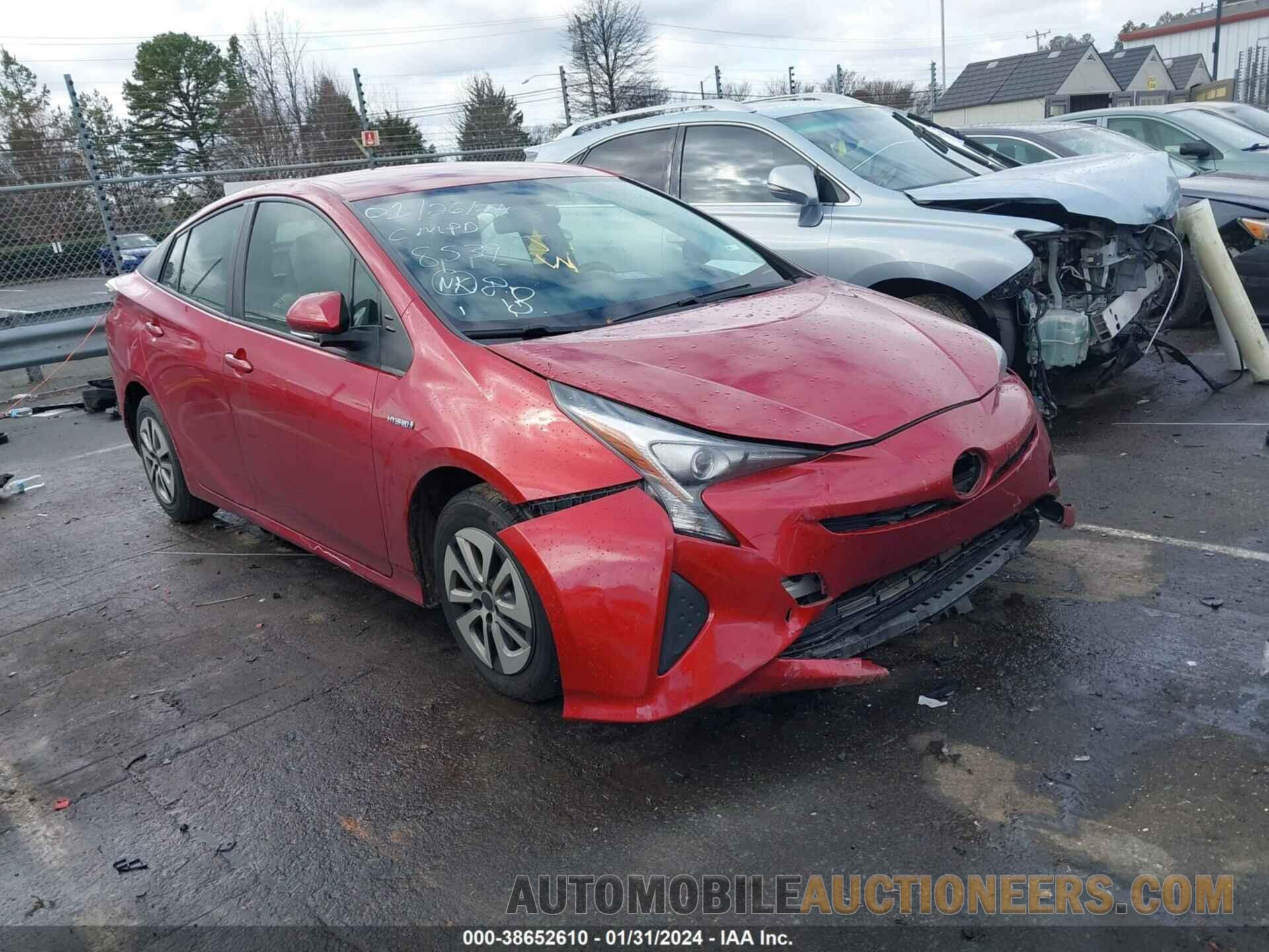 JTDKBRFU2G3518539 TOYOTA PRIUS 2016