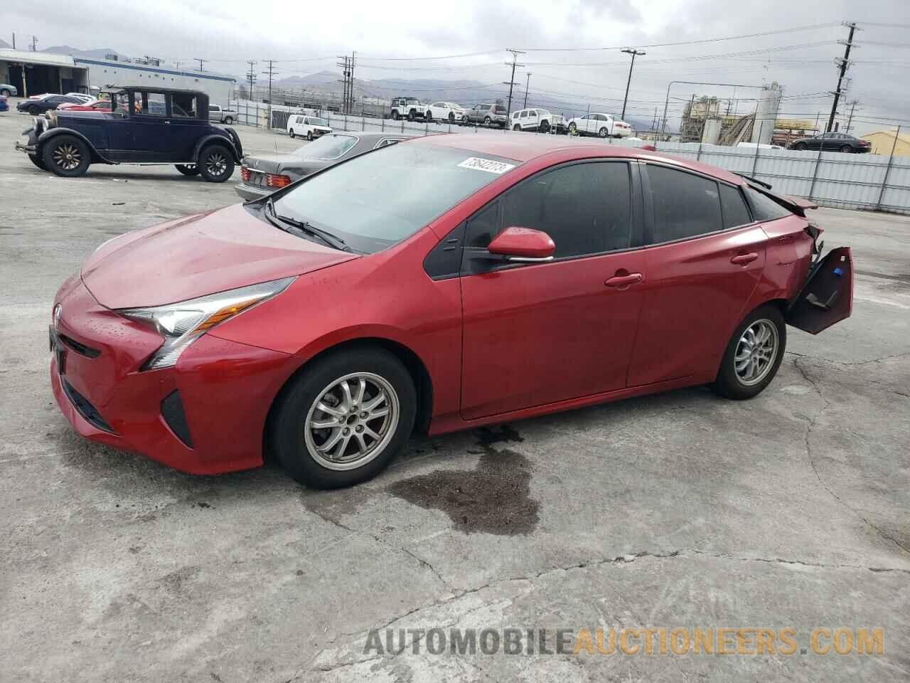 JTDKBRFU2G3522011 TOYOTA PRIUS 2016