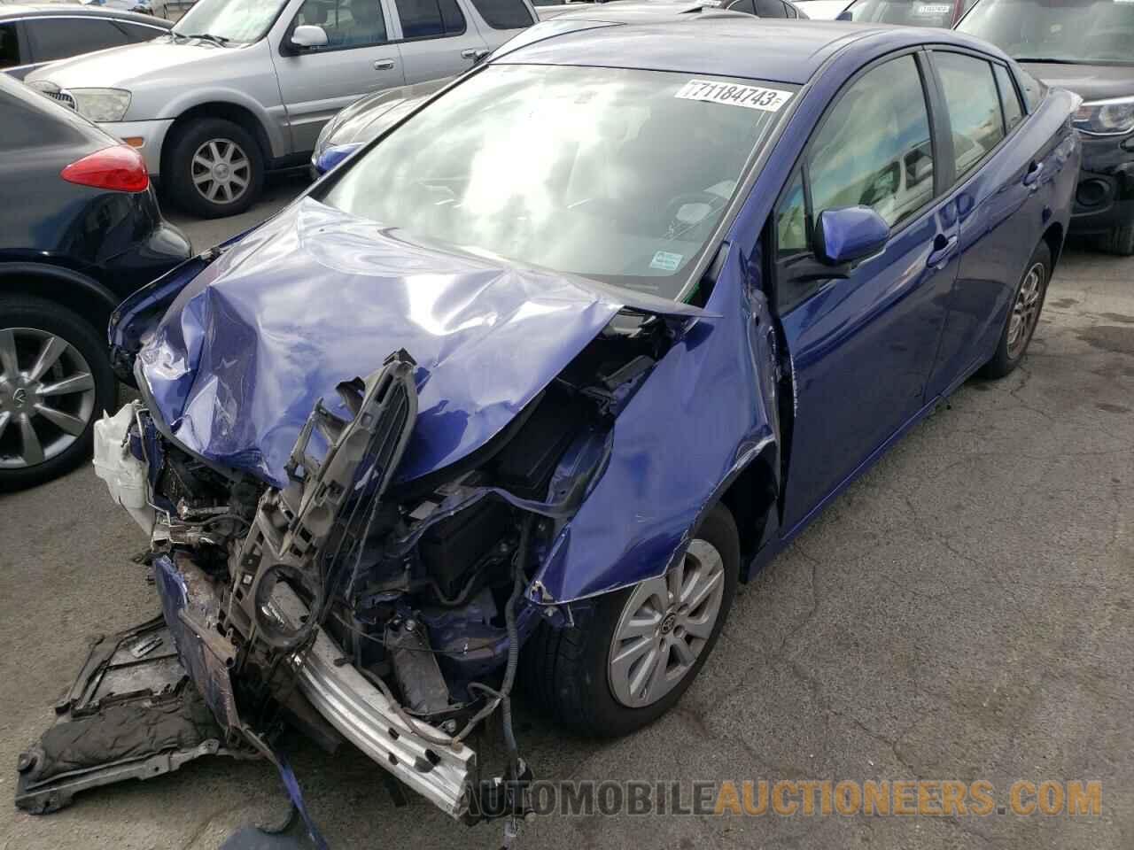 JTDKBRFU2G3527709 TOYOTA PRIUS 2016