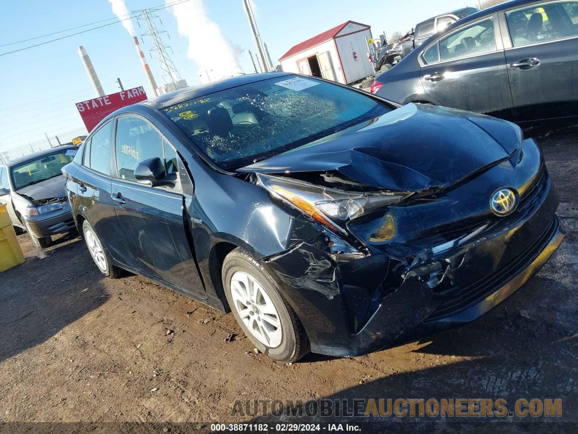 JTDKBRFU2H3542311 TOYOTA PRIUS 2017