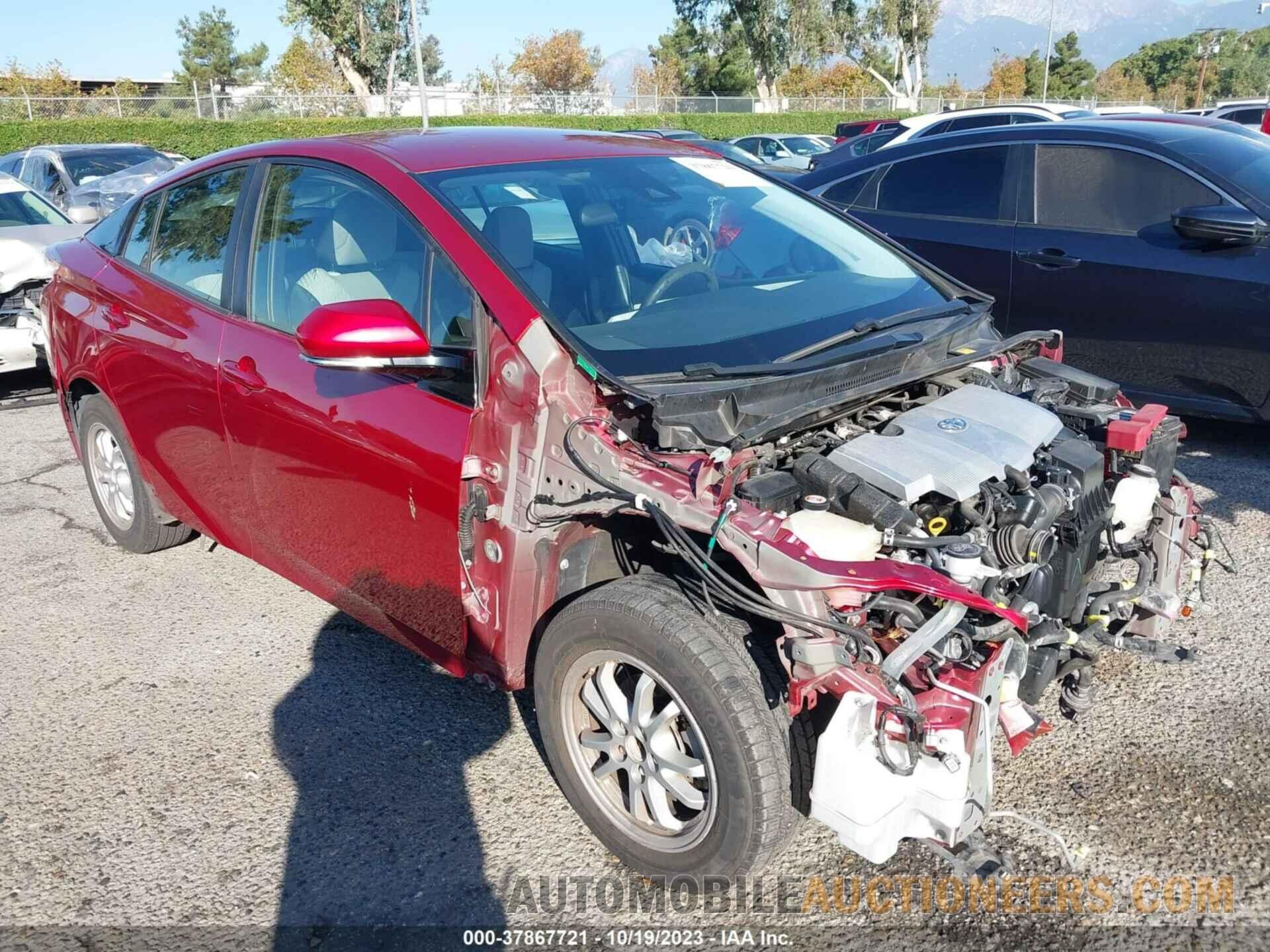 JTDKBRFU2H3569590 TOYOTA PRIUS 2017