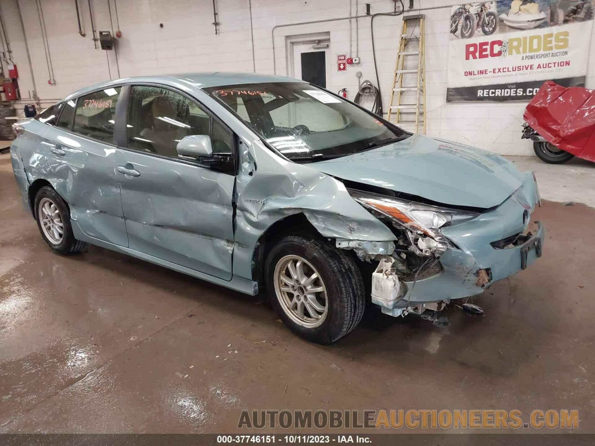 JTDKBRFU2J3065014 TOYOTA PRIUS 2018