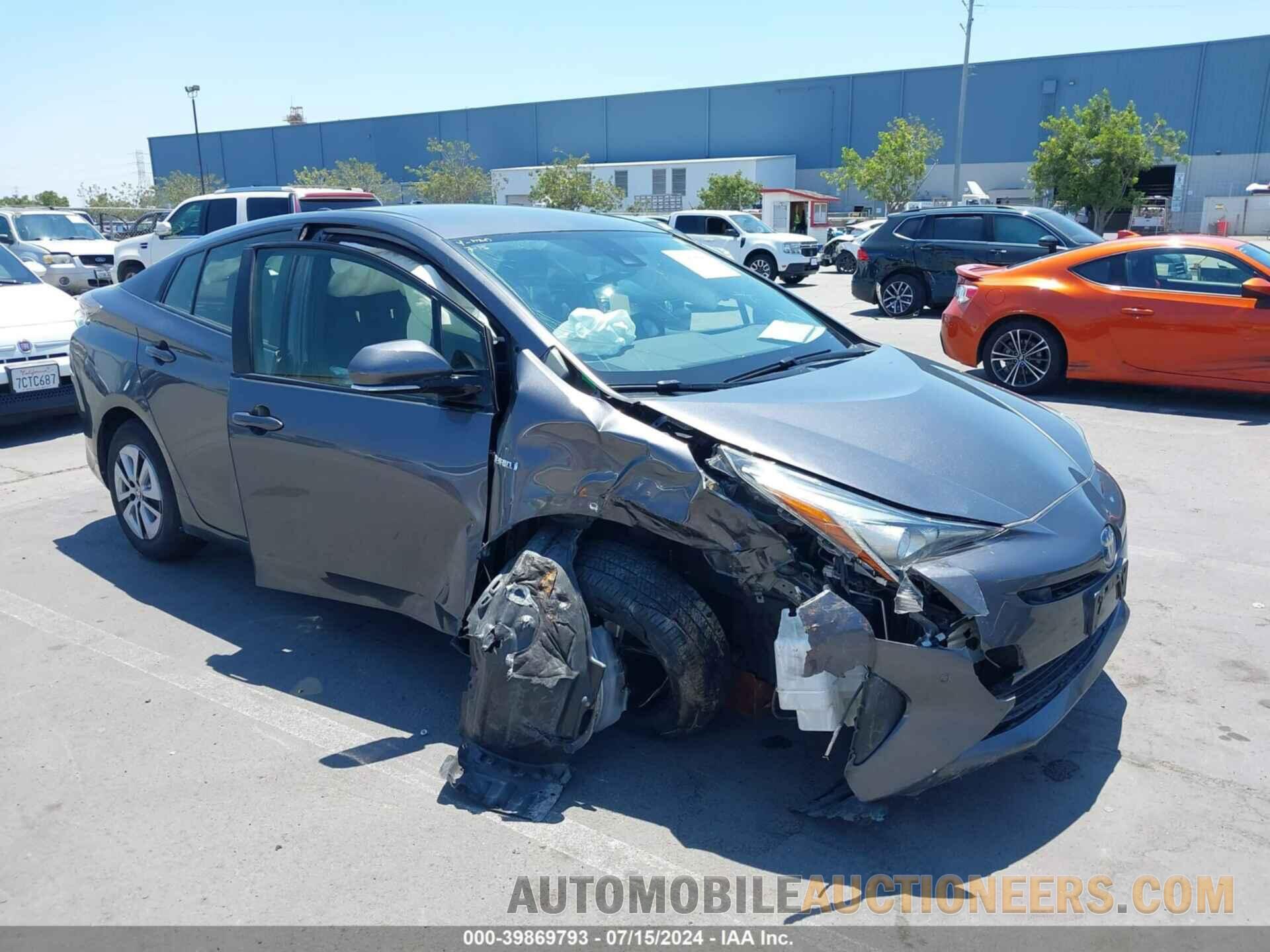 JTDKBRFU2J3072660 TOYOTA PRIUS 2018