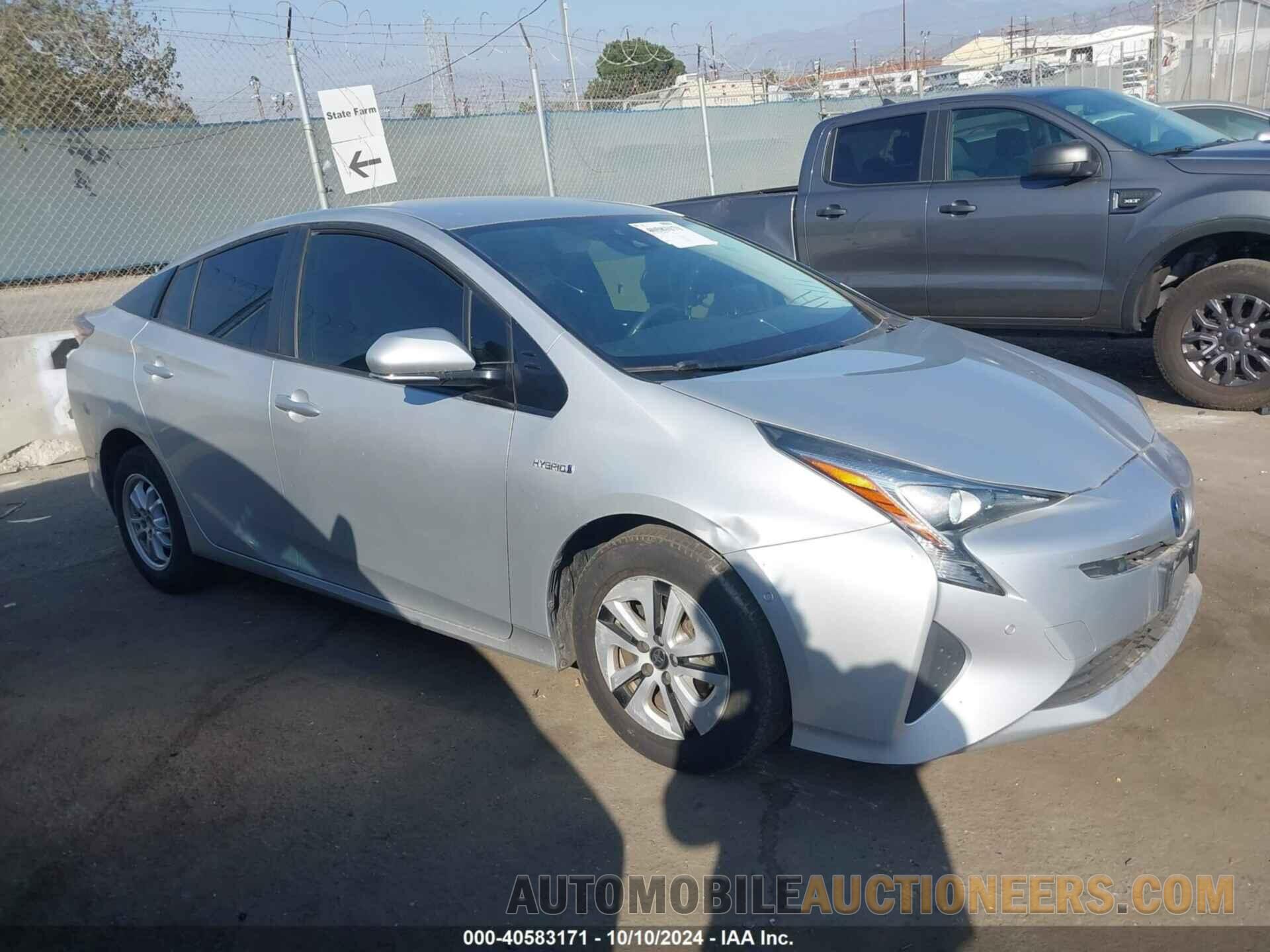 JTDKBRFU2J3075171 TOYOTA PRIUS 2018