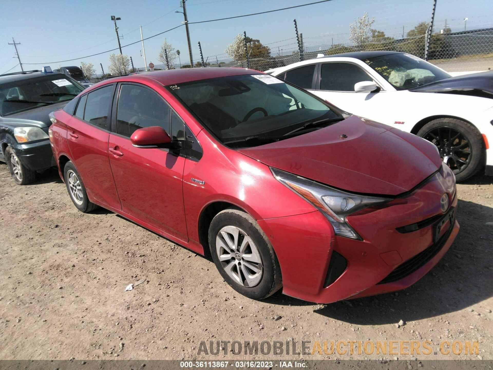 JTDKBRFU2J3582815 TOYOTA PRIUS 2018