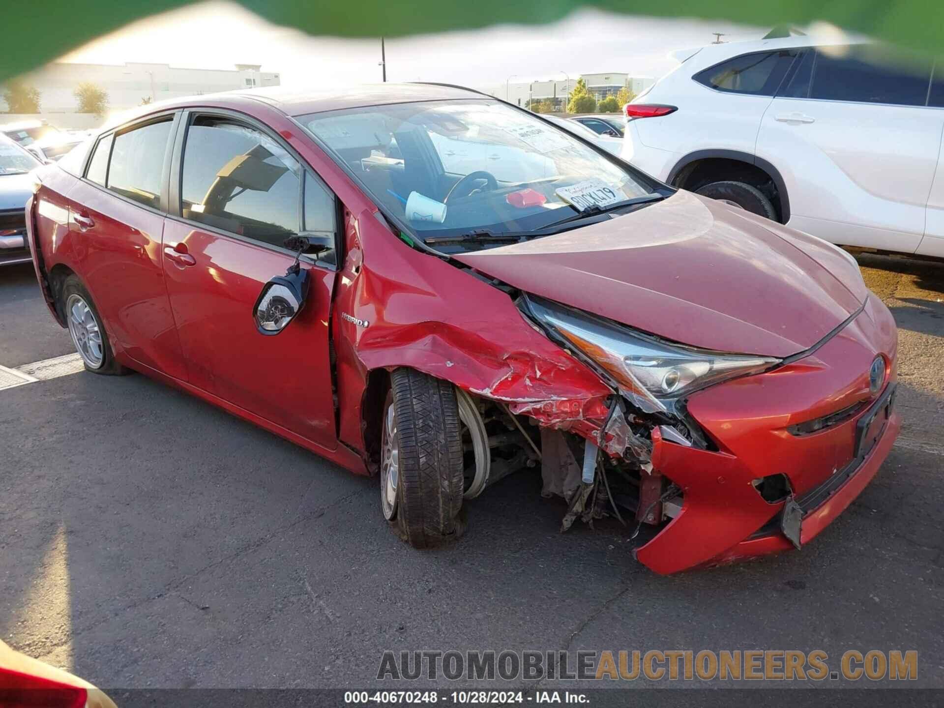 JTDKBRFU2J3589280 TOYOTA PRIUS 2018