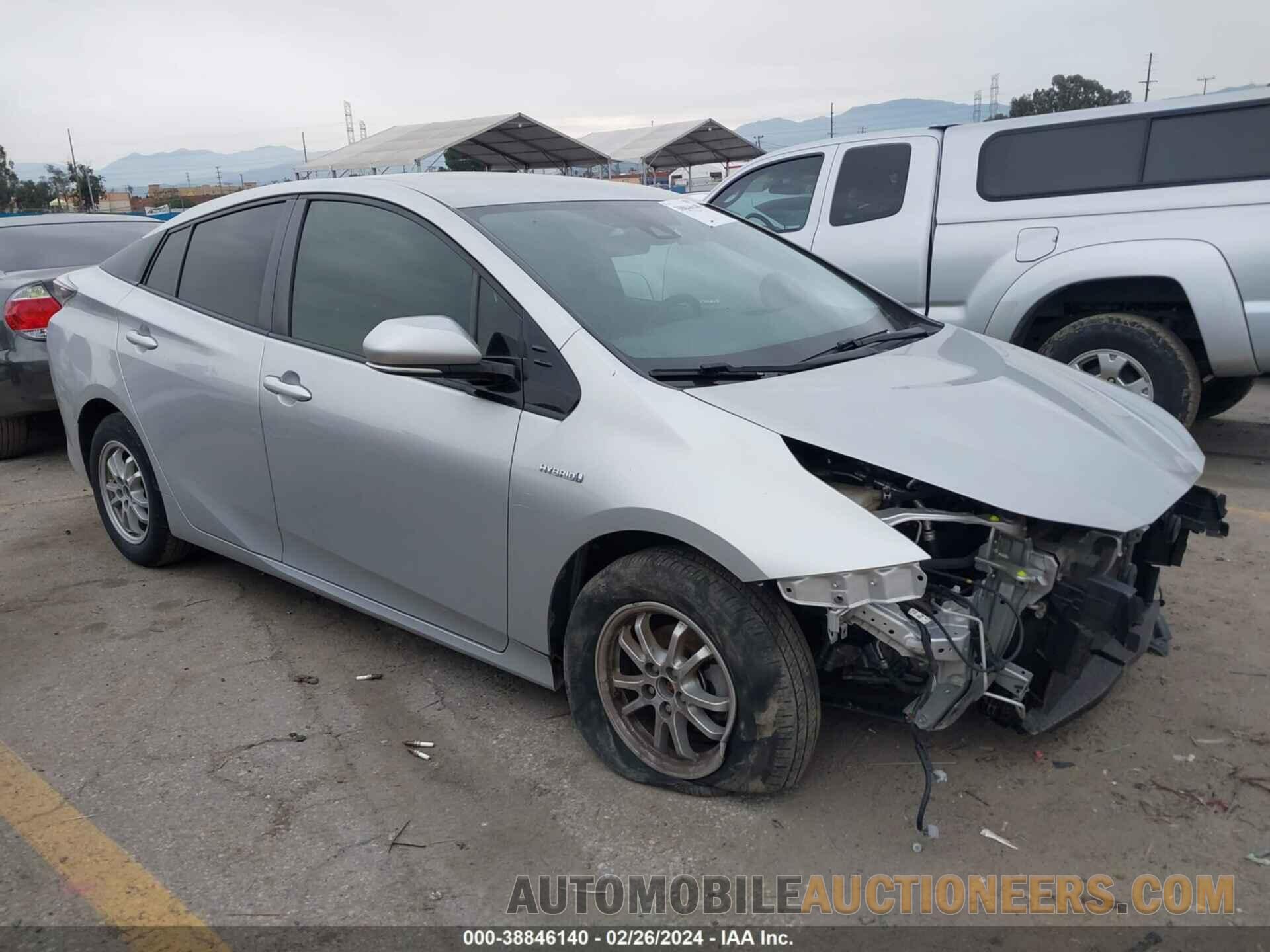 JTDKBRFU2J3591160 TOYOTA PRIUS 2018