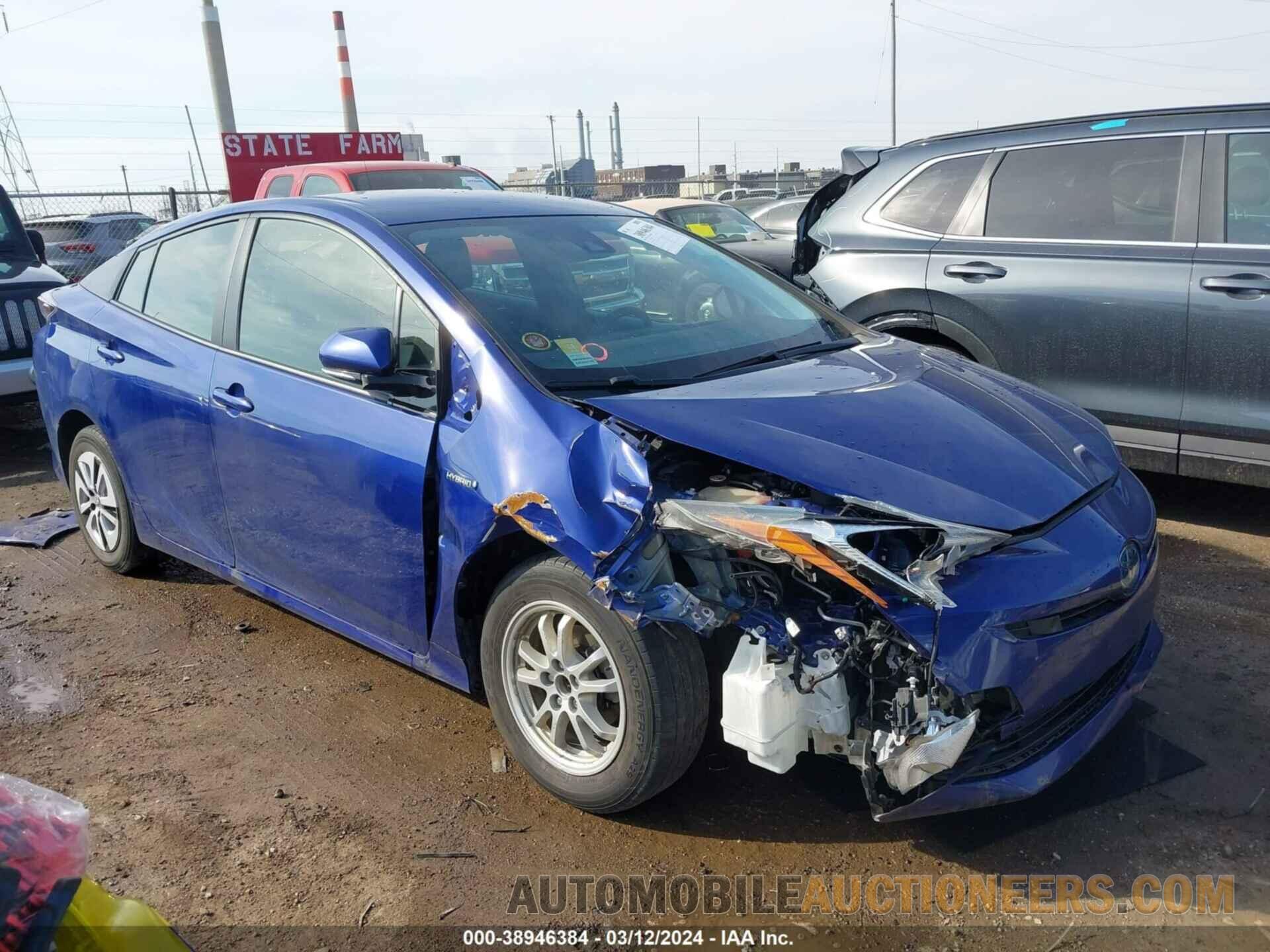 JTDKBRFU2J3602738 TOYOTA PRIUS 2018