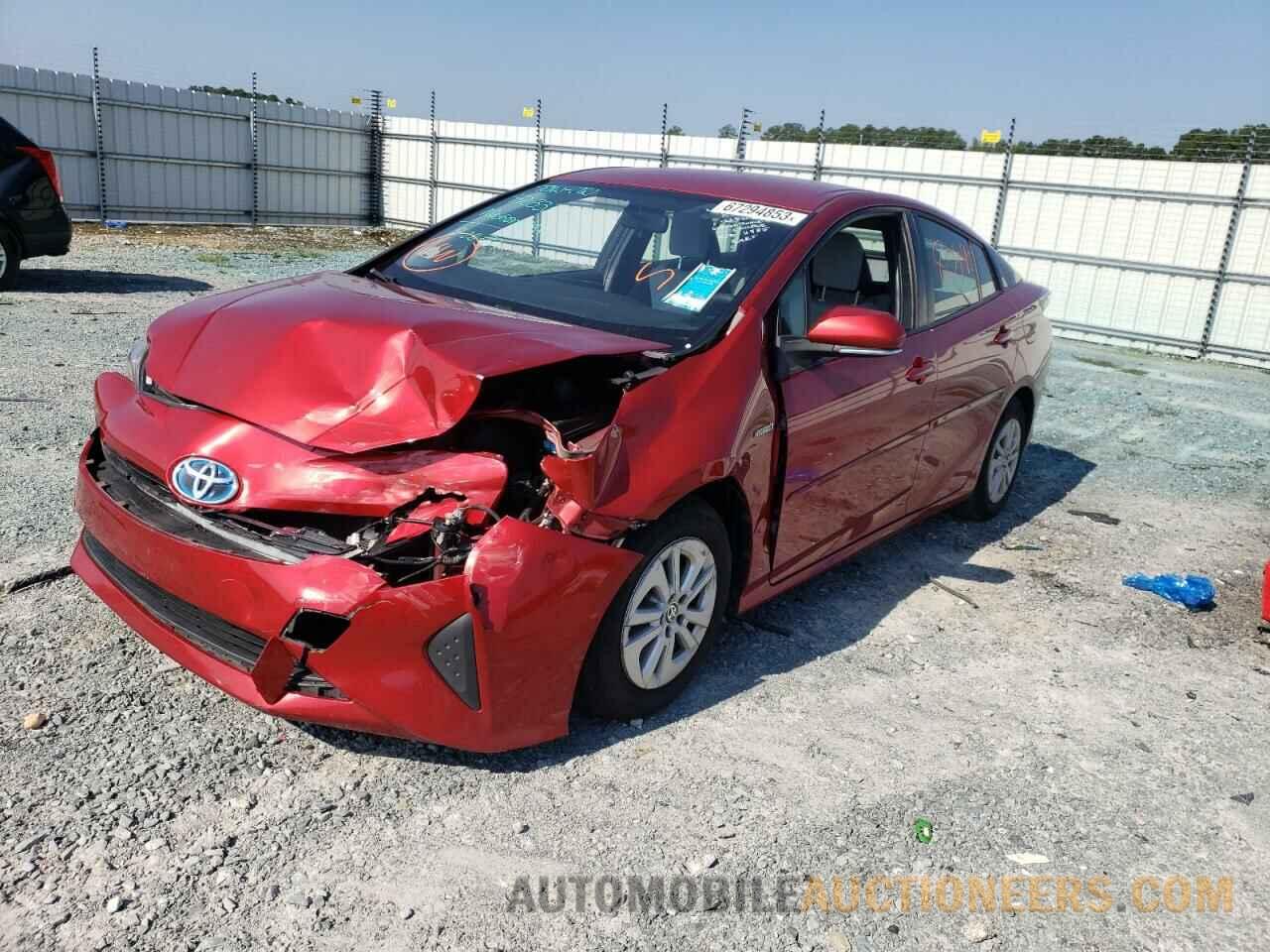 JTDKBRFU3G3518615 TOYOTA PRIUS 2016