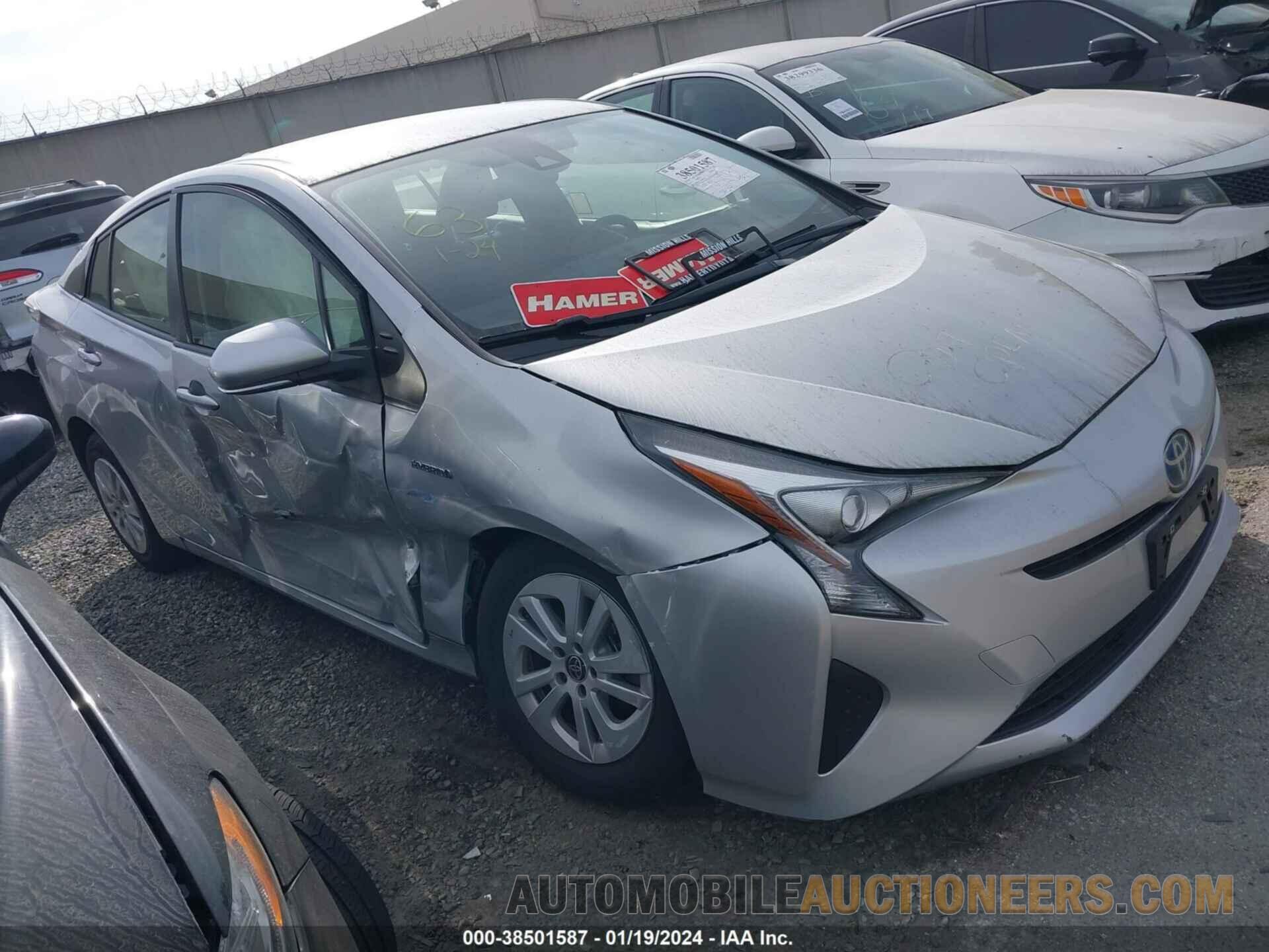 JTDKBRFU3H3039726 TOYOTA PRIUS 2017