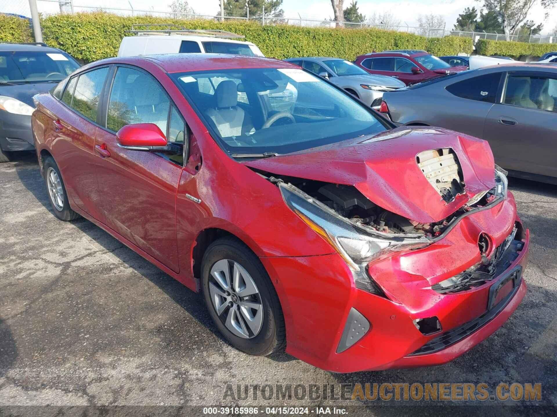 JTDKBRFU3H3557139 TOYOTA PRIUS 2017