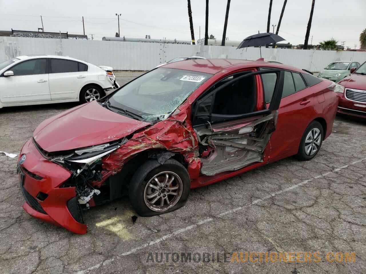 JTDKBRFU3H3578038 TOYOTA PRIUS 2017