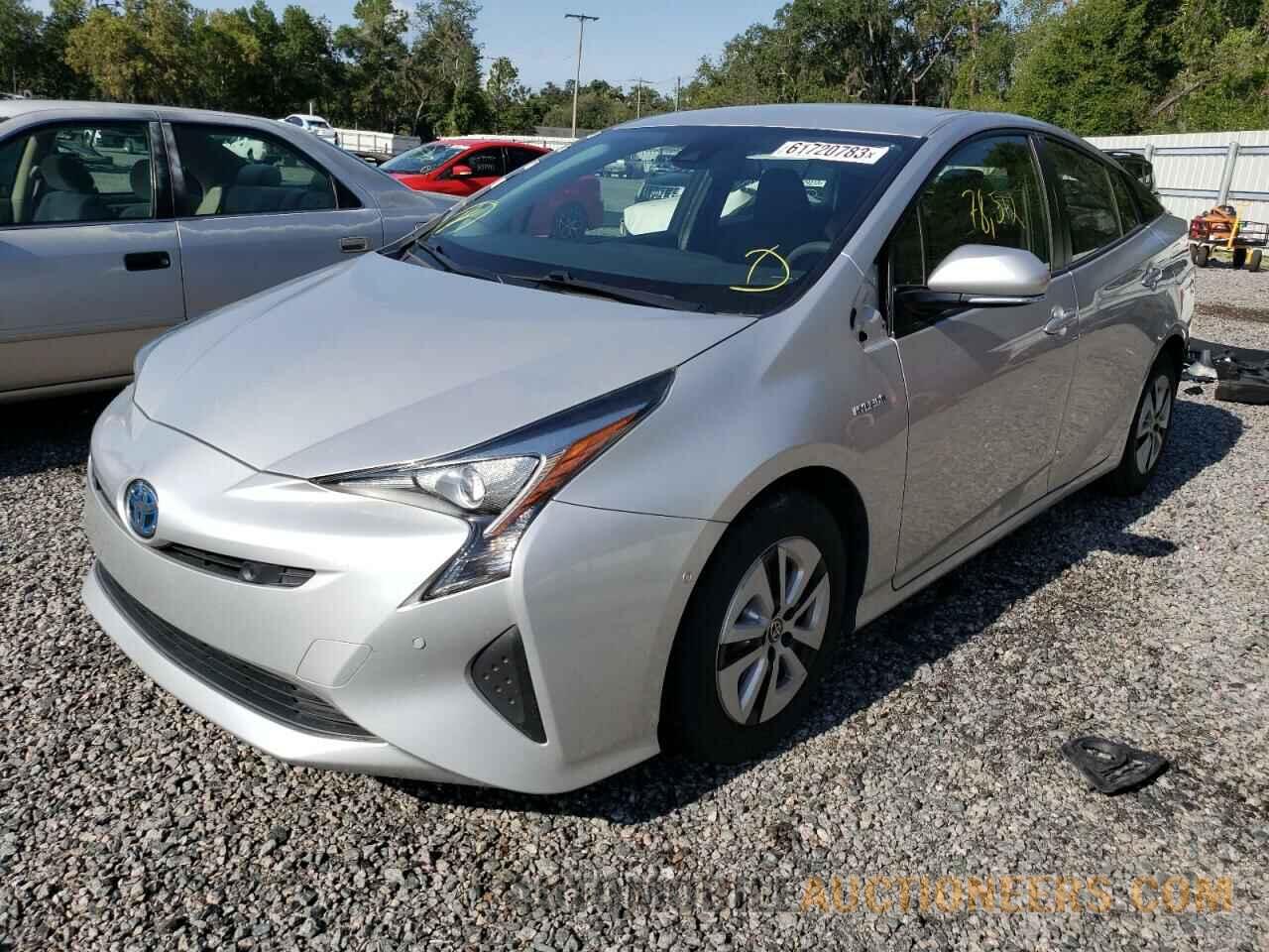 JTDKBRFU3J3588221 TOYOTA PRIUS 2018