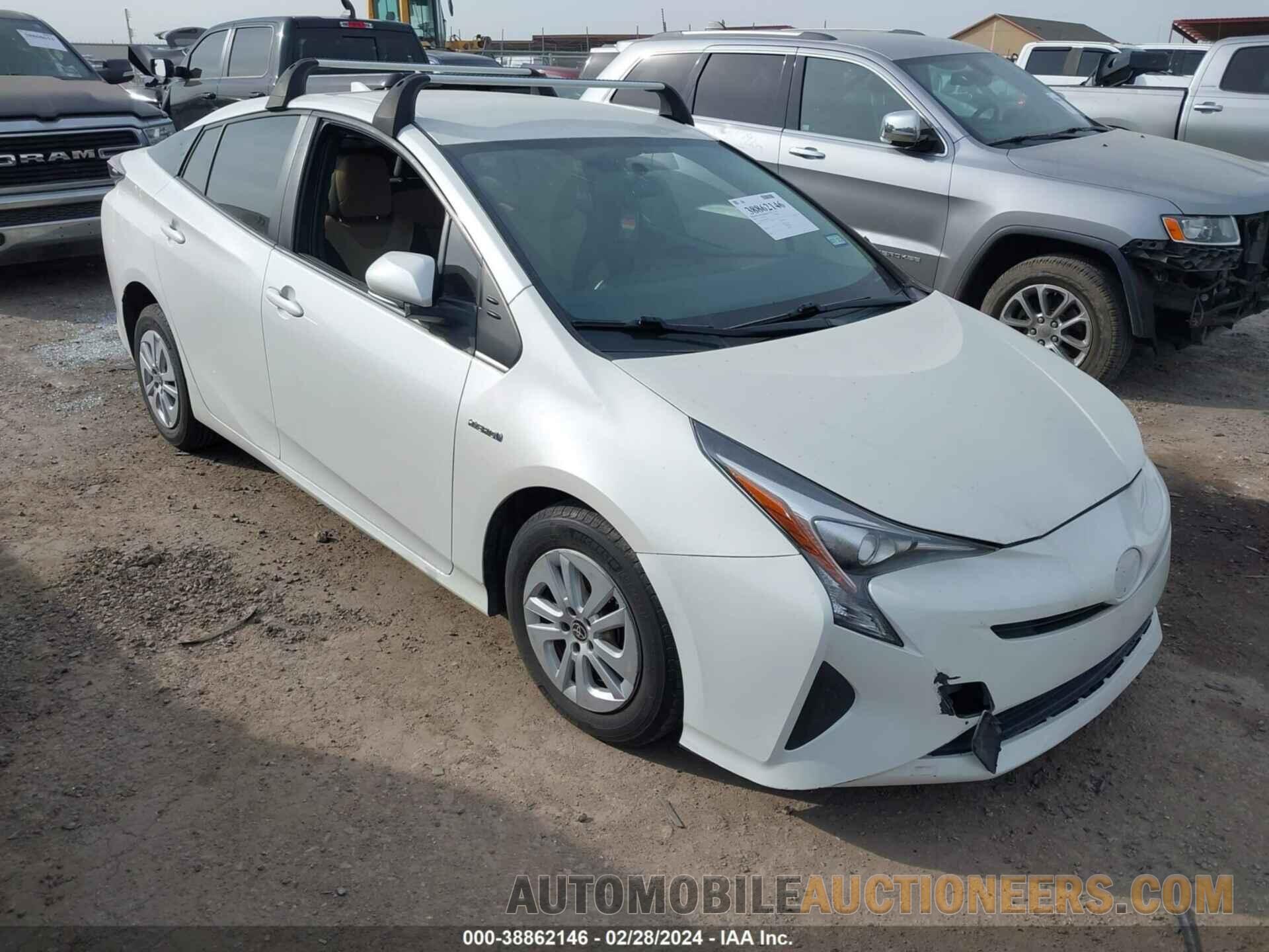 JTDKBRFU4G3010881 TOYOTA PRIUS 2016