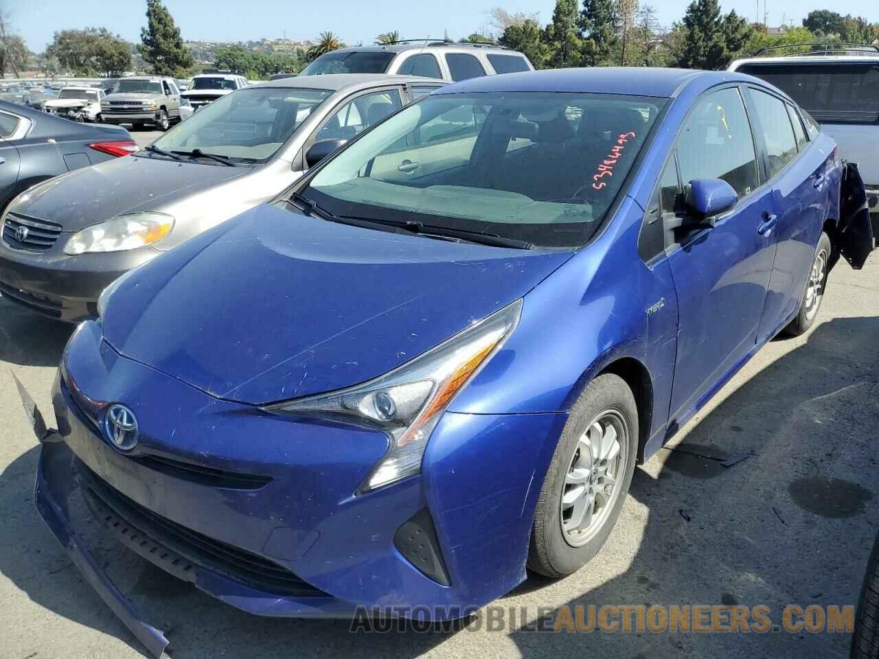 JTDKBRFU4G3510376 TOYOTA PRIUS 2016