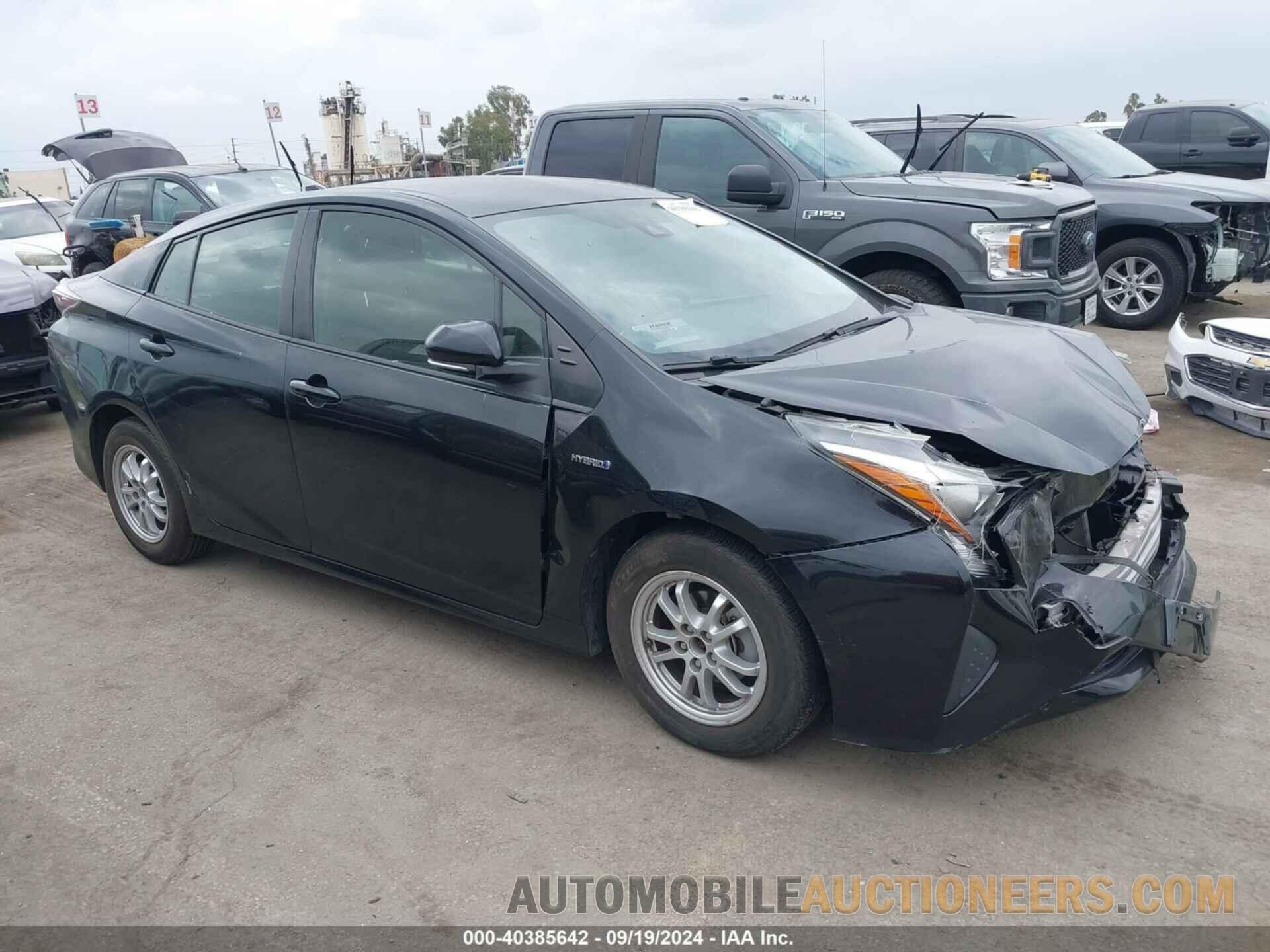 JTDKBRFU4H3040142 TOYOTA PRIUS 2017