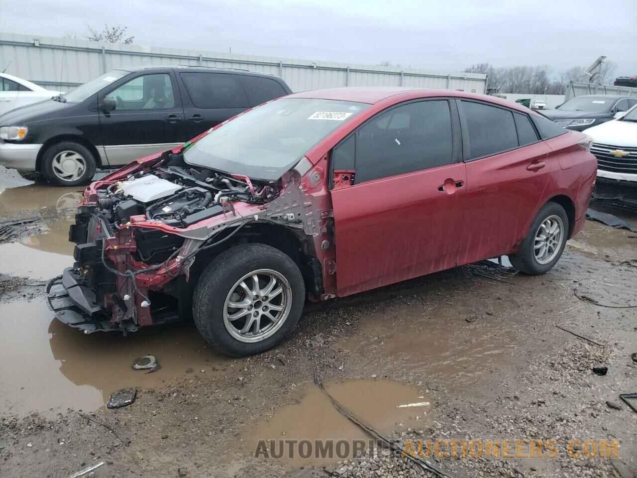 JTDKBRFU4H3536431 TOYOTA PRIUS 2017