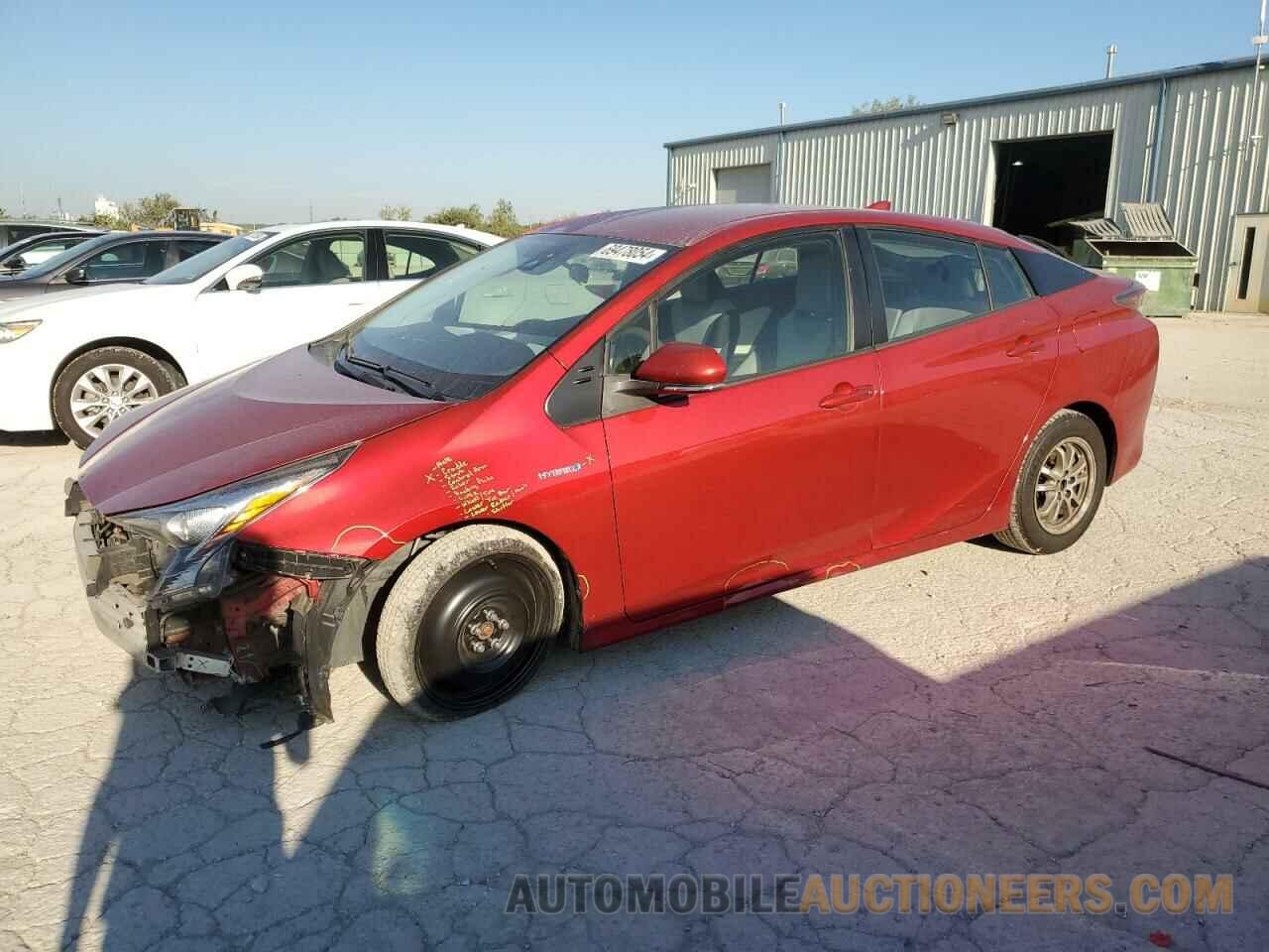 JTDKBRFU4H3537885 TOYOTA PRIUS 2017