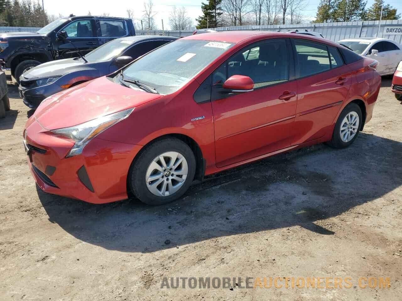 JTDKBRFU4H3554430 TOYOTA PRIUS 2017