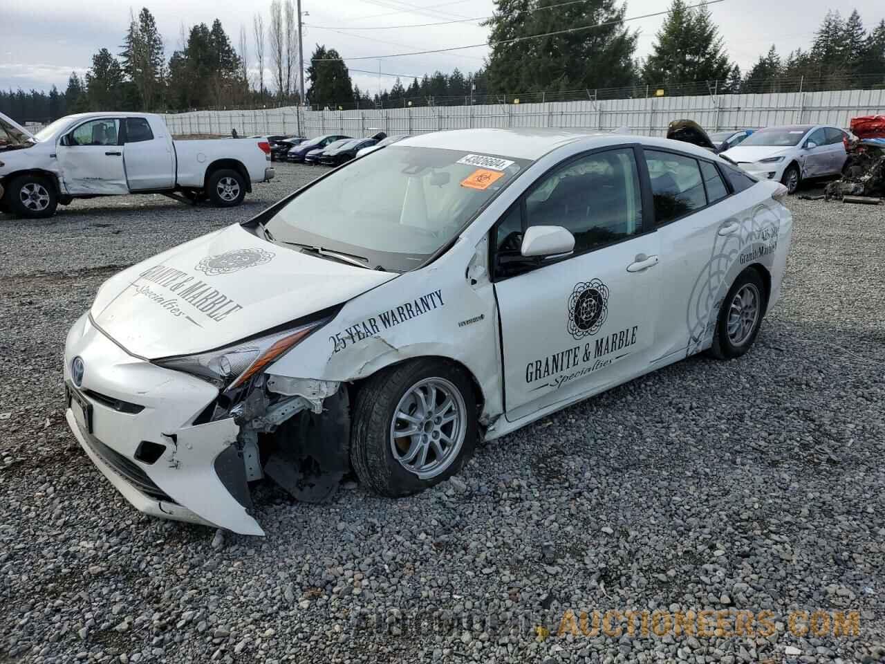 JTDKBRFU4H3568182 TOYOTA PRIUS 2017