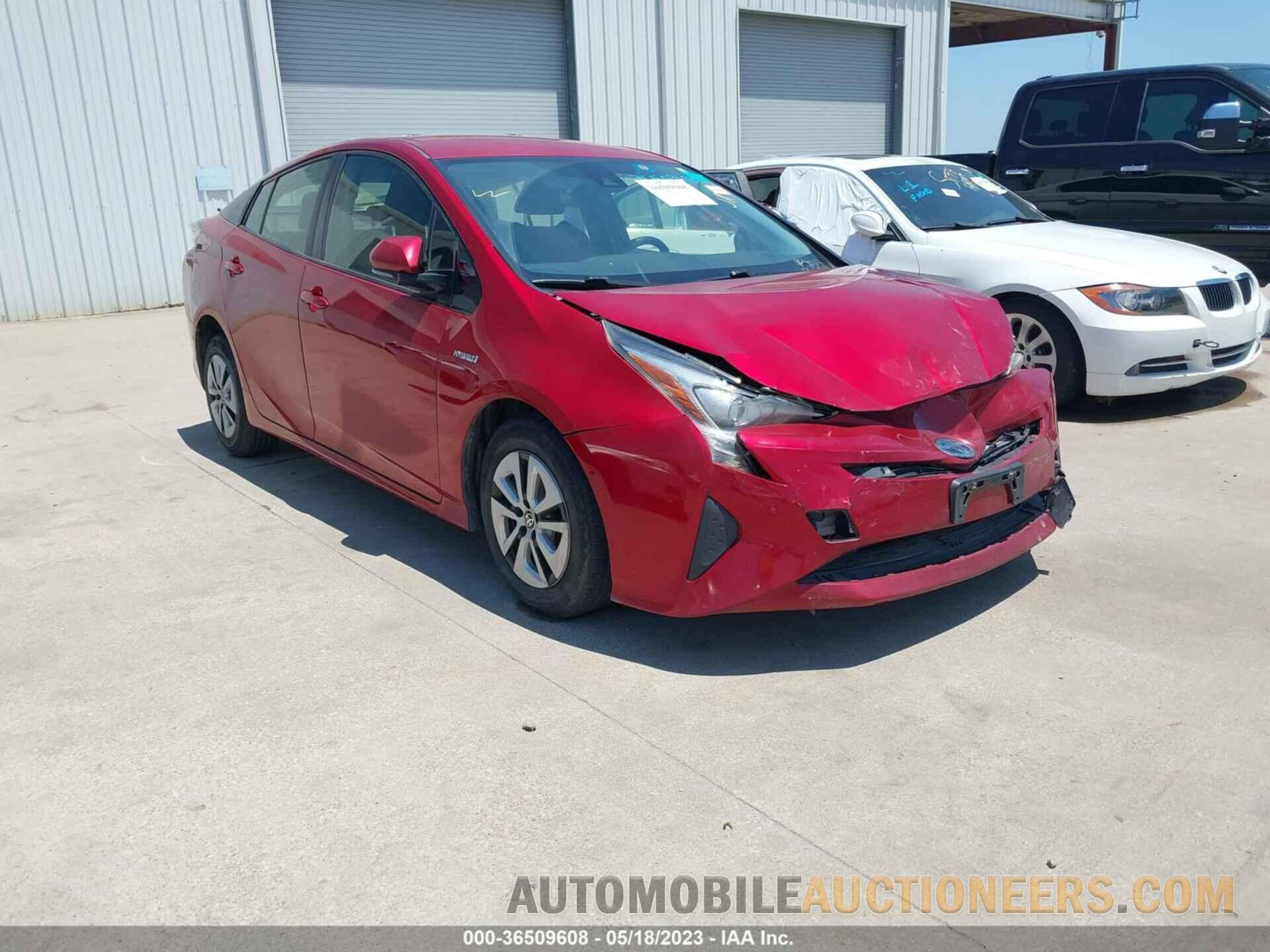 JTDKBRFU4H3568568 TOYOTA PRIUS 2017