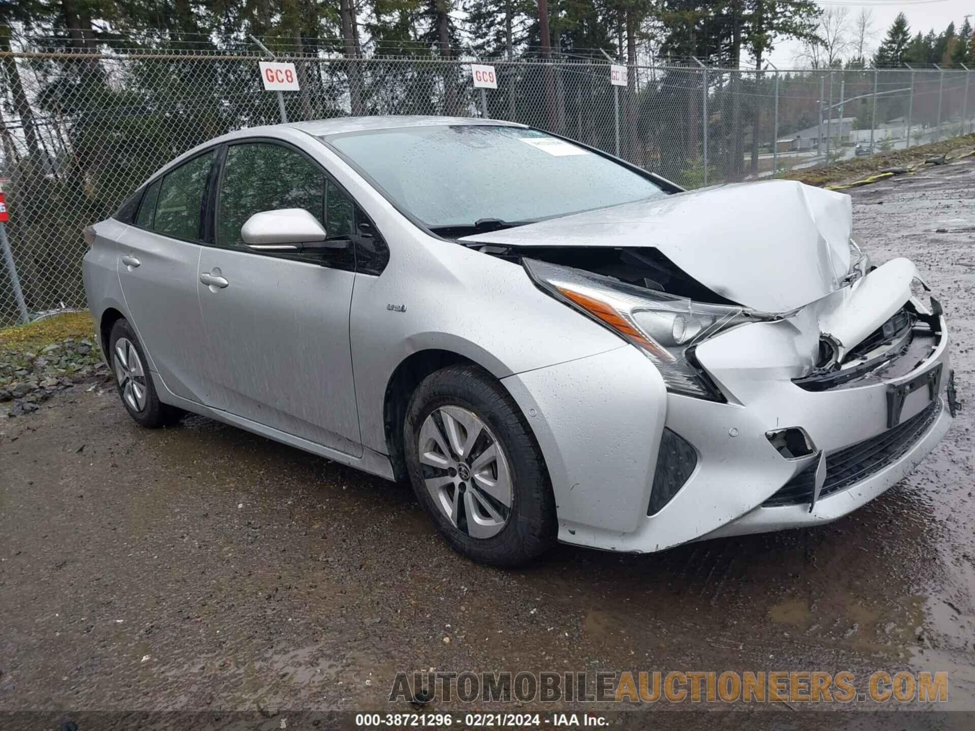 JTDKBRFU4H3571695 TOYOTA PRIUS 2017