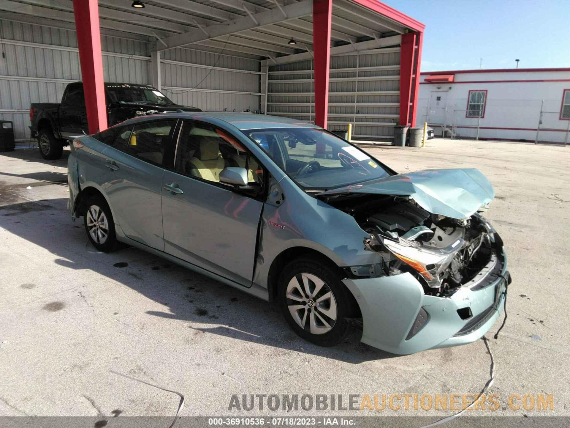 JTDKBRFU4H3575293 TOYOTA PRIUS 2017