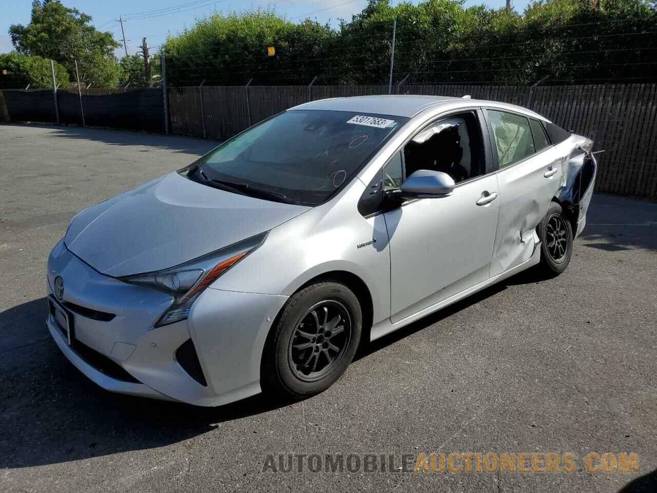 JTDKBRFU4J3058906 TOYOTA PRIUS 2018