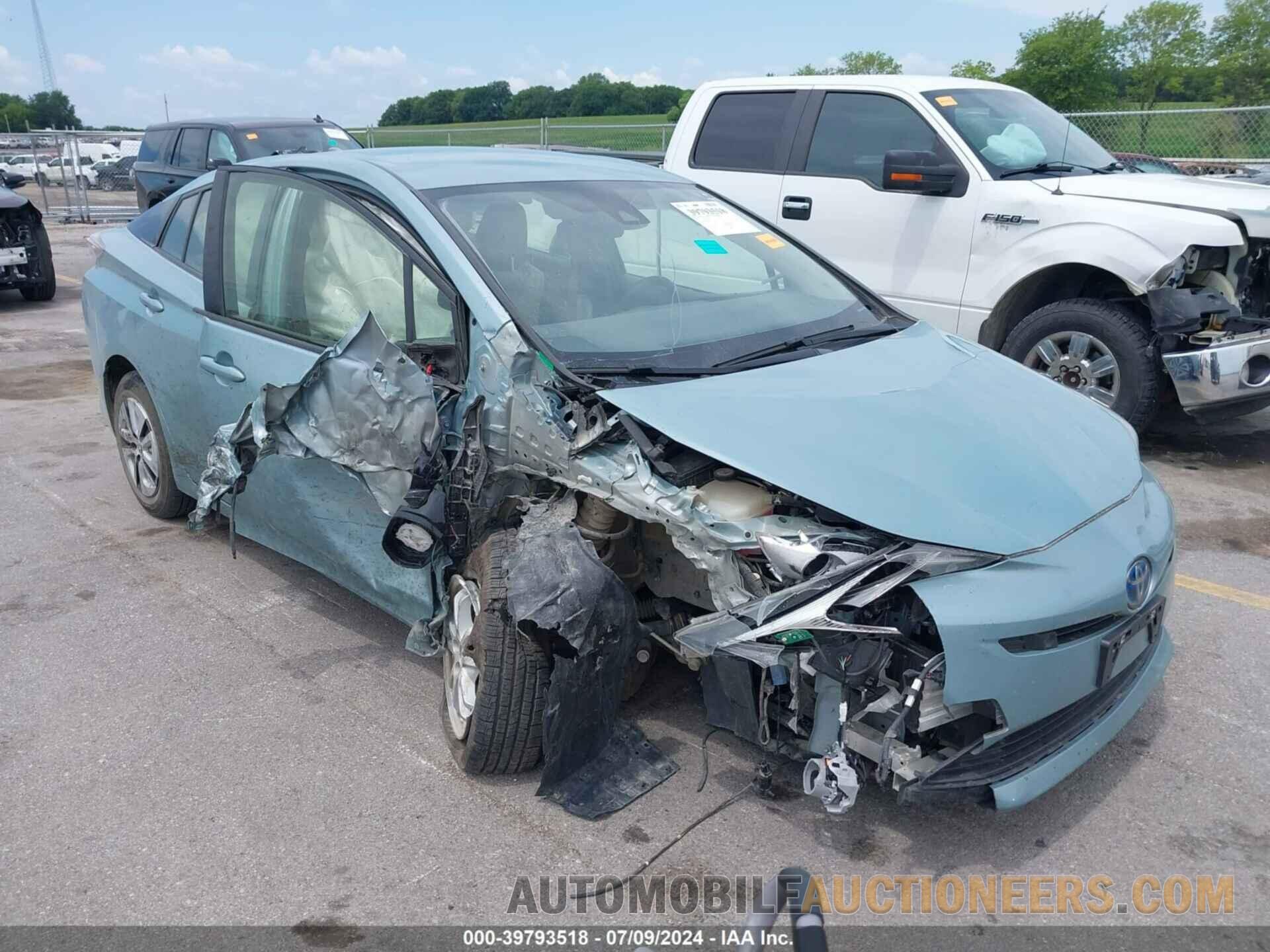 JTDKBRFU4J3069548 TOYOTA PRIUS 2018