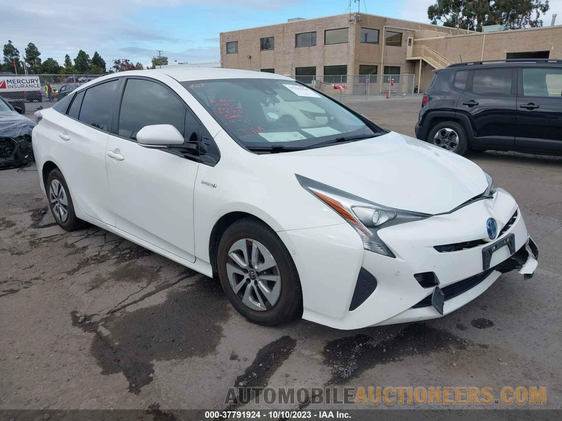 JTDKBRFU4J3082395 TOYOTA PRIUS 2018