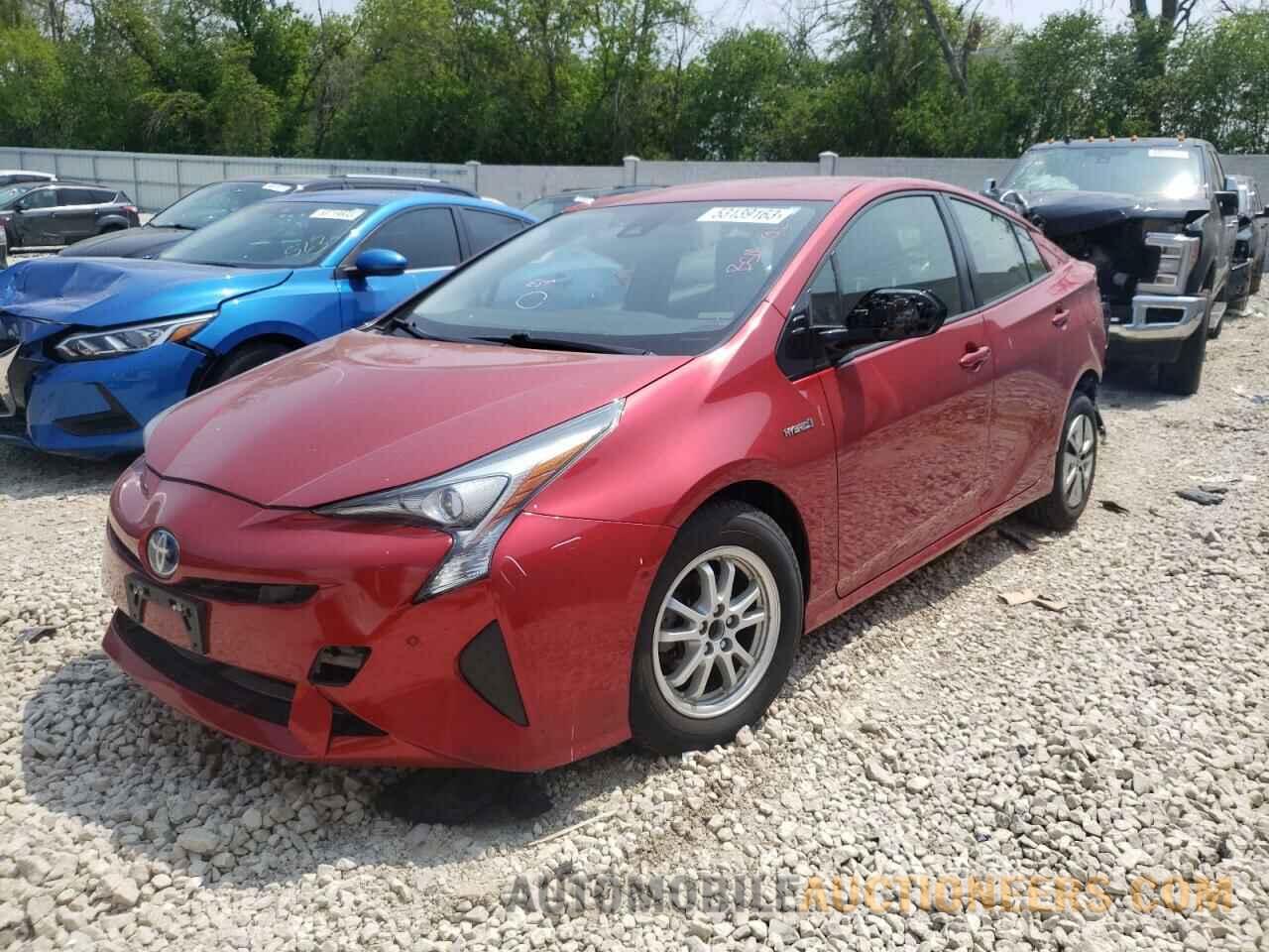 JTDKBRFU4J3588325 TOYOTA PRIUS 2018