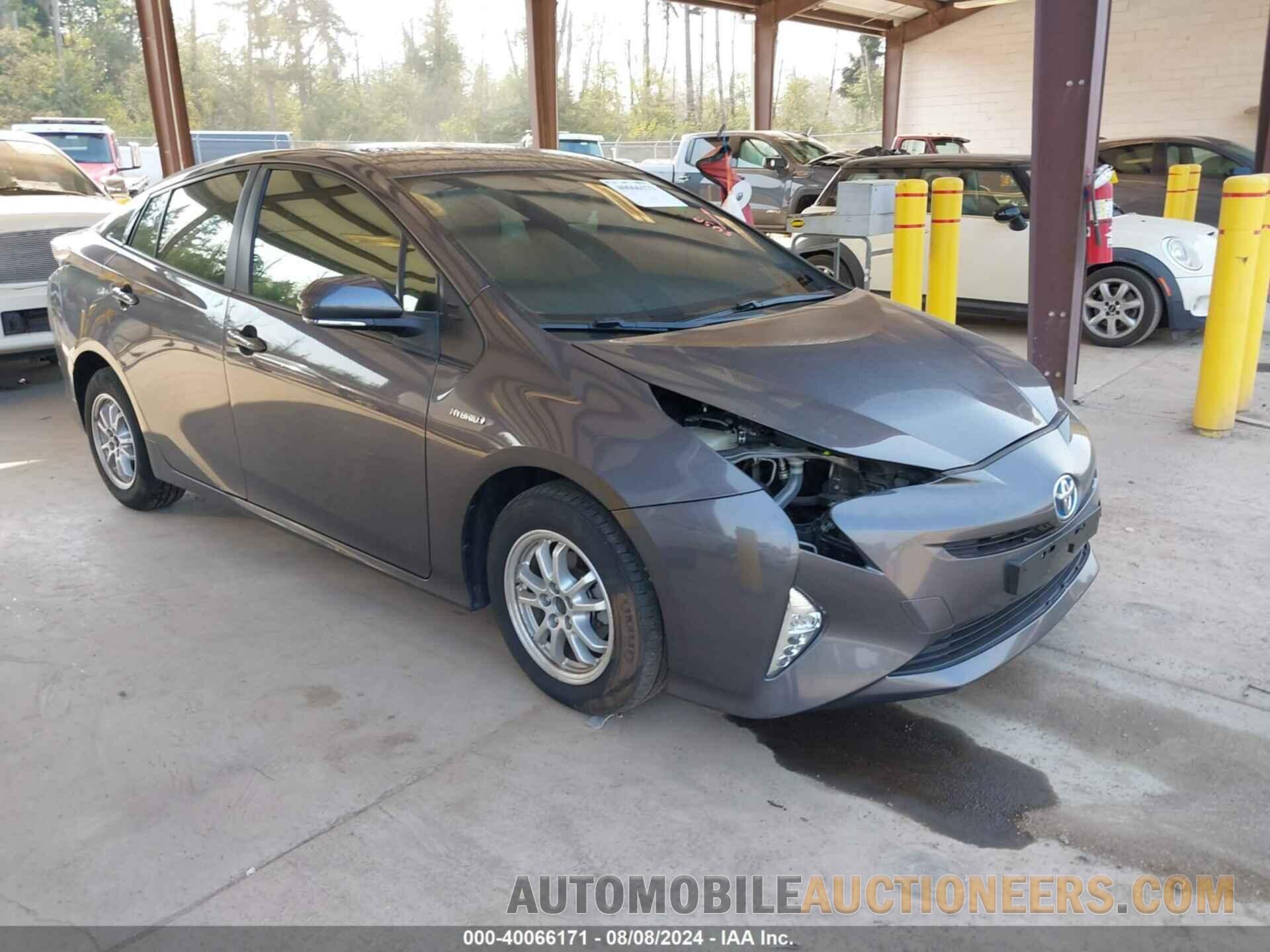 JTDKBRFU4J3590124 TOYOTA PRIUS 2018