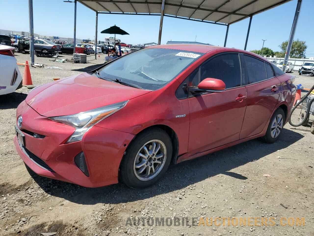 JTDKBRFU4J3598157 TOYOTA PRIUS 2018