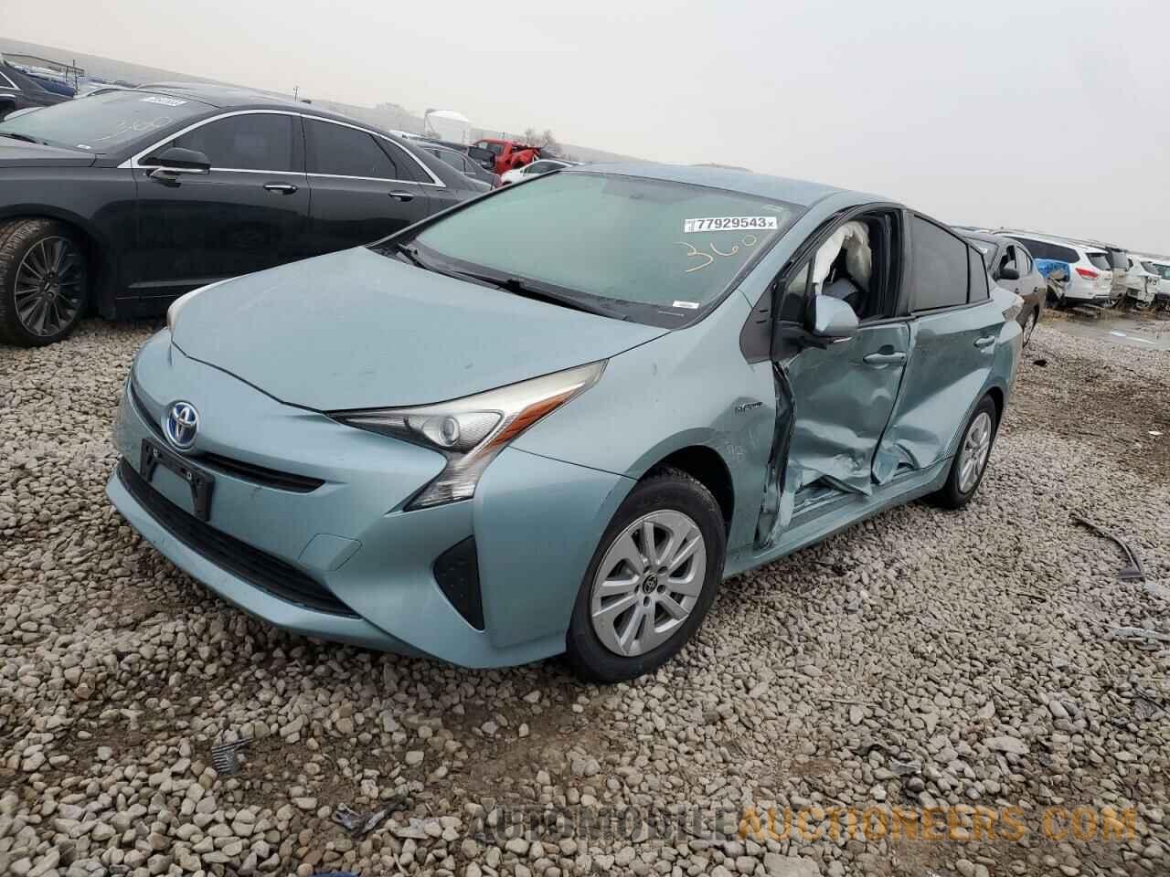 JTDKBRFU5G3015197 TOYOTA PRIUS 2016