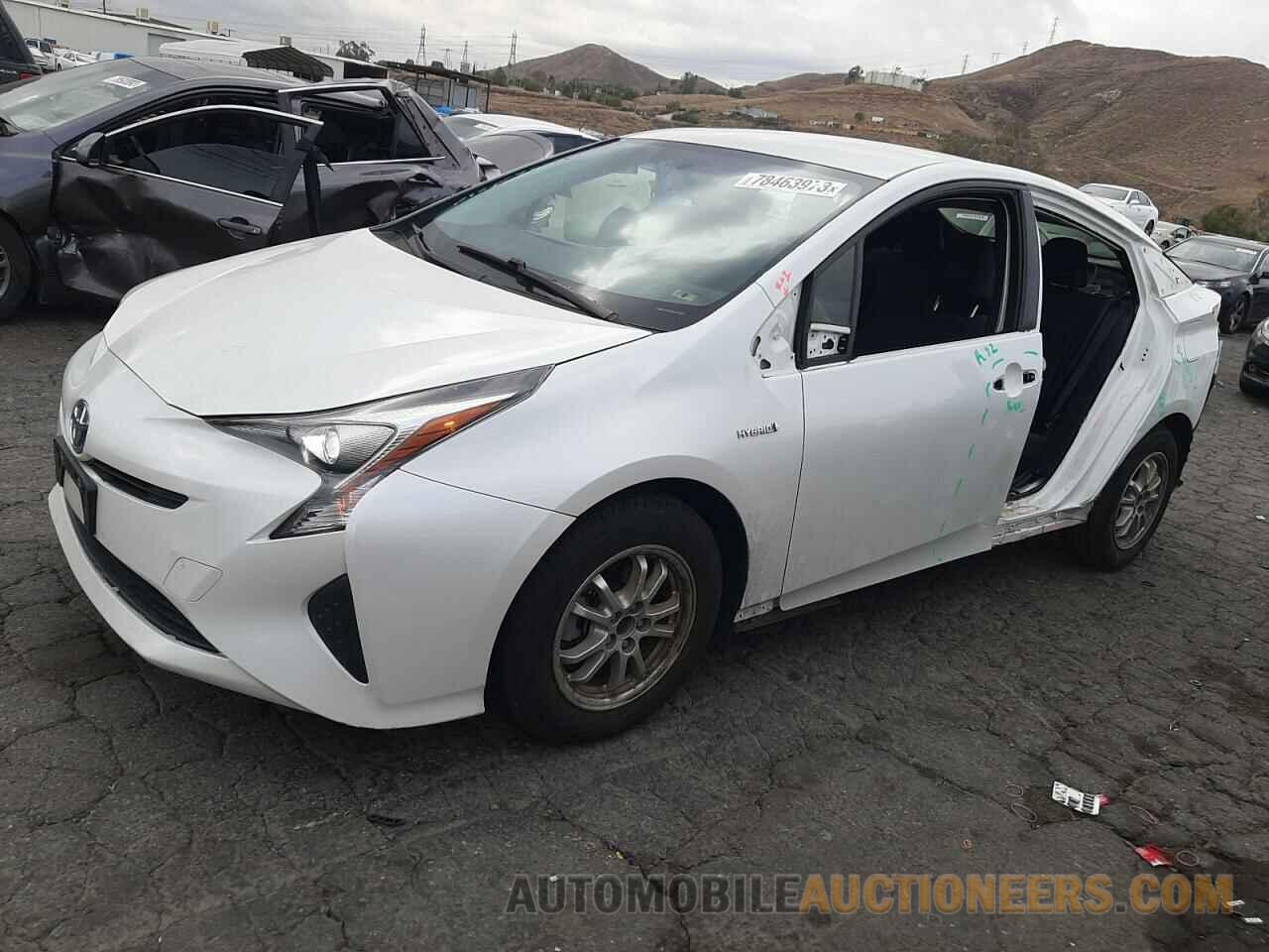 JTDKBRFU5G3022280 TOYOTA PRIUS 2016